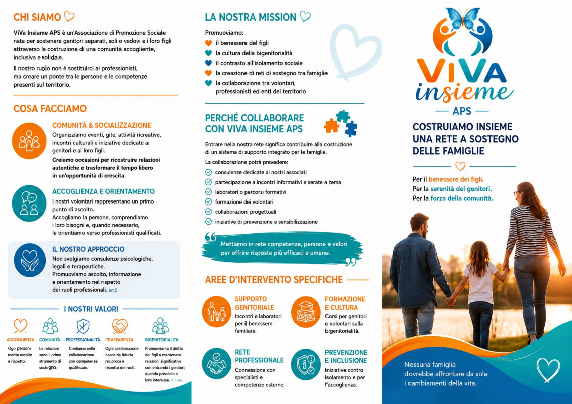 Locandina ViVa Insieme APS - fronte